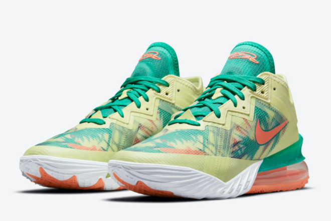 Nike LeBron 18 Low 'LeBronold Palmer' CV7562-300 - Iconic Fusion of Style and Performance