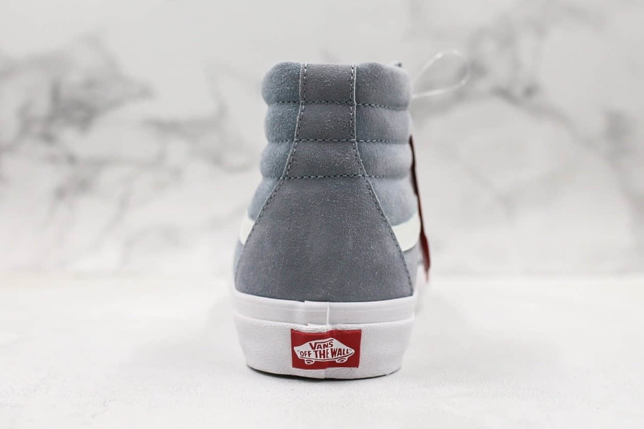 Stylish Vans PIG Suede SK8-HI Skate High Sneakers: Light Blue VN0A4BV6V4Z Stylish Vans PIG Suede SK8-HI Skate High Sneakers: Light Blue VN0A4BV6V4Z