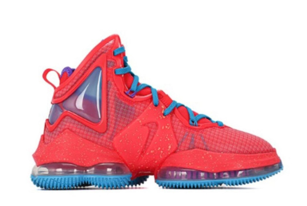 Nike LeBron 19 'King's Crown' Siren Red/Siren Red-Laser Blue - DC9340-600 | Buy Online Now