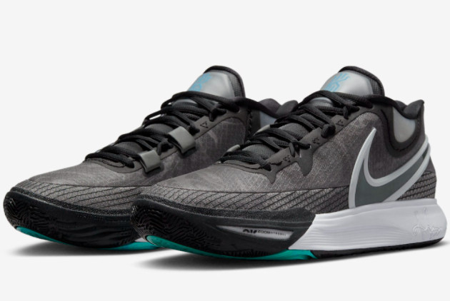 Nike Kyrie 8 'Orca' Black/Mercury Grey-White-Light Menta DJ6017-001 - Stylish and Versatile Basketball Shoes Nike Kyrie 8 'Orca' Black/Mercury Grey-White-Light Menta DJ6017-001 - Stylish and Versatile Basketball Shoes
