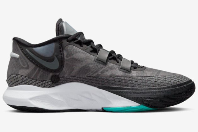 Nike Kyrie 8 'Orca' Black/Mercury Grey-White-Light Menta DJ6017-001 - Stylish and Versatile Basketball Shoes Nike Kyrie 8 'Orca' Black/Mercury Grey-White-Light Menta DJ6017-001 - Stylish and Versatile Basketball Shoes