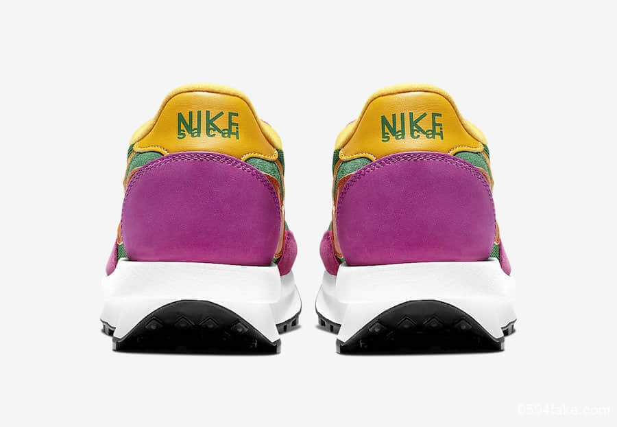 Nike Sacai x LDWaffle 'Pine Green' BV0073-301 - Exclusive Collaboration Sneaker