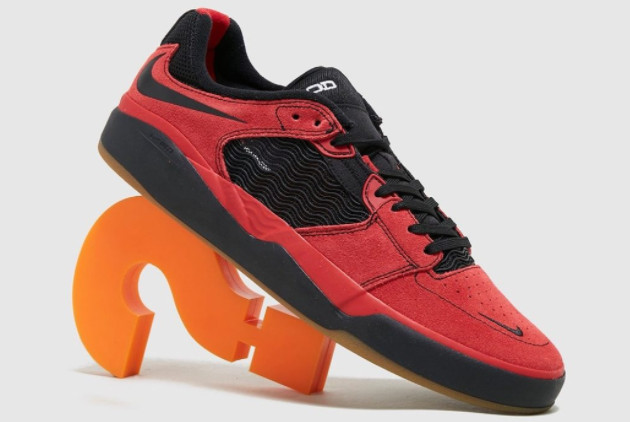 Nike SB Ishod 'Varsity Red' Varsity Red/Black-White DC7232-600 - Supreme Style for Skateboarding Shoes