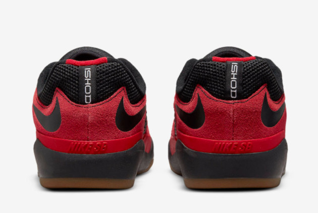 Nike SB Ishod 'Varsity Red' Varsity Red/Black-White DC7232-600 - Supreme Style for Skateboarding Shoes