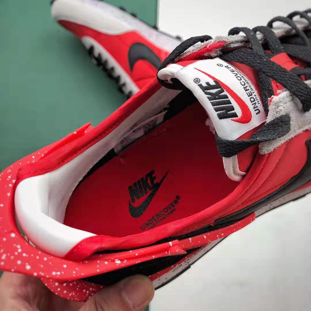 Undercover x Nike Waffle Racer Red Black White AA6853 106 - Limited Edition Sneakers for Sale