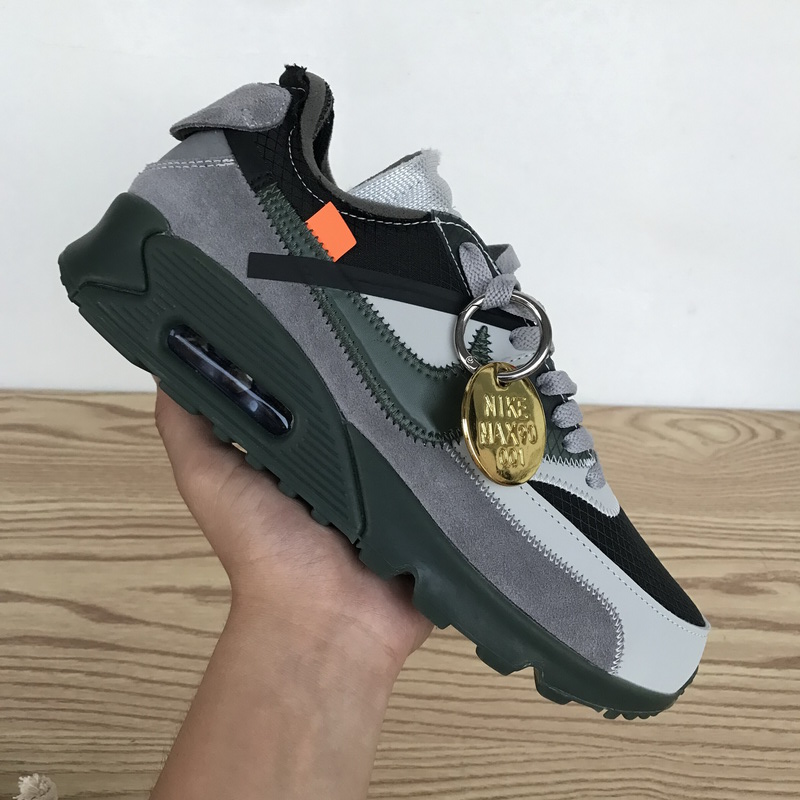 Off White x Nike Air Max 90 Grey White AA7293-005 - Shop the Latest Collaboration Online