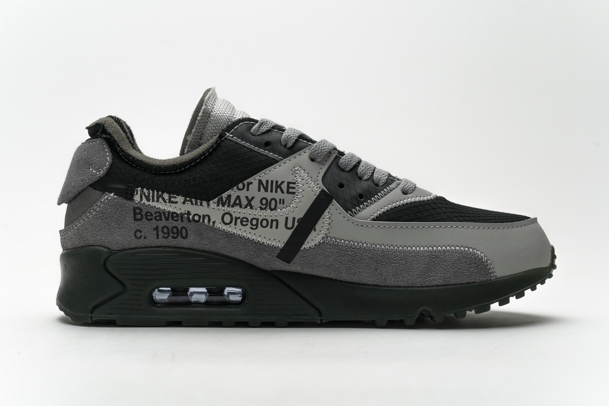 Off White x Nike Air Max 90 Grey White AA7293-005 - Shop the Latest Collaboration Online