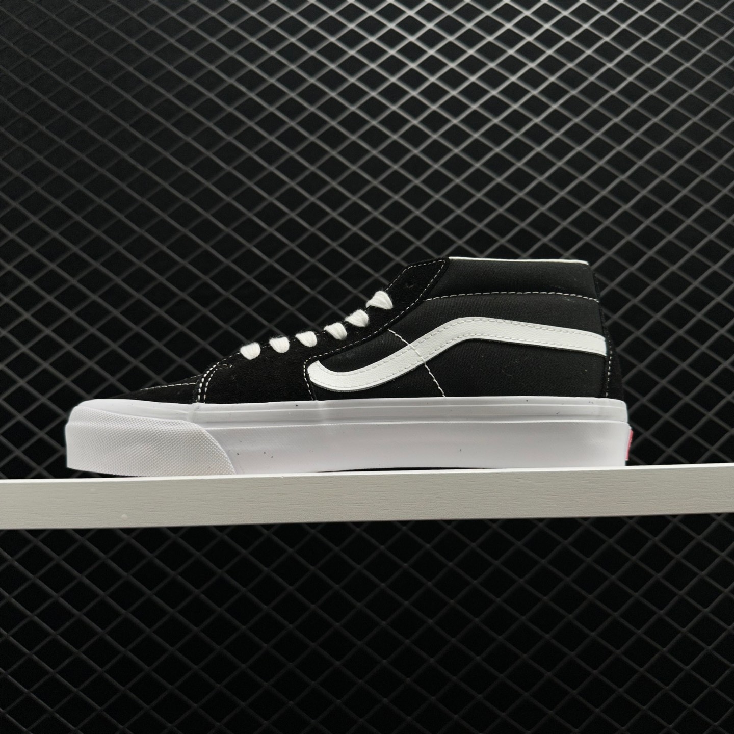 Vans Vaults Sk8-Mid OG LX 'Black White' VN0A4BVCBA2 - Classic Style and Quality