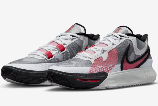 Nike Kyrie 8 White/University Red-Black-Wolf Grey DJ6017-100 - Supreme Court Performance with Style Nike Kyrie 8 White/University Red-Black-Wolf Grey DJ6017-100 - Supreme Court Performance with Style