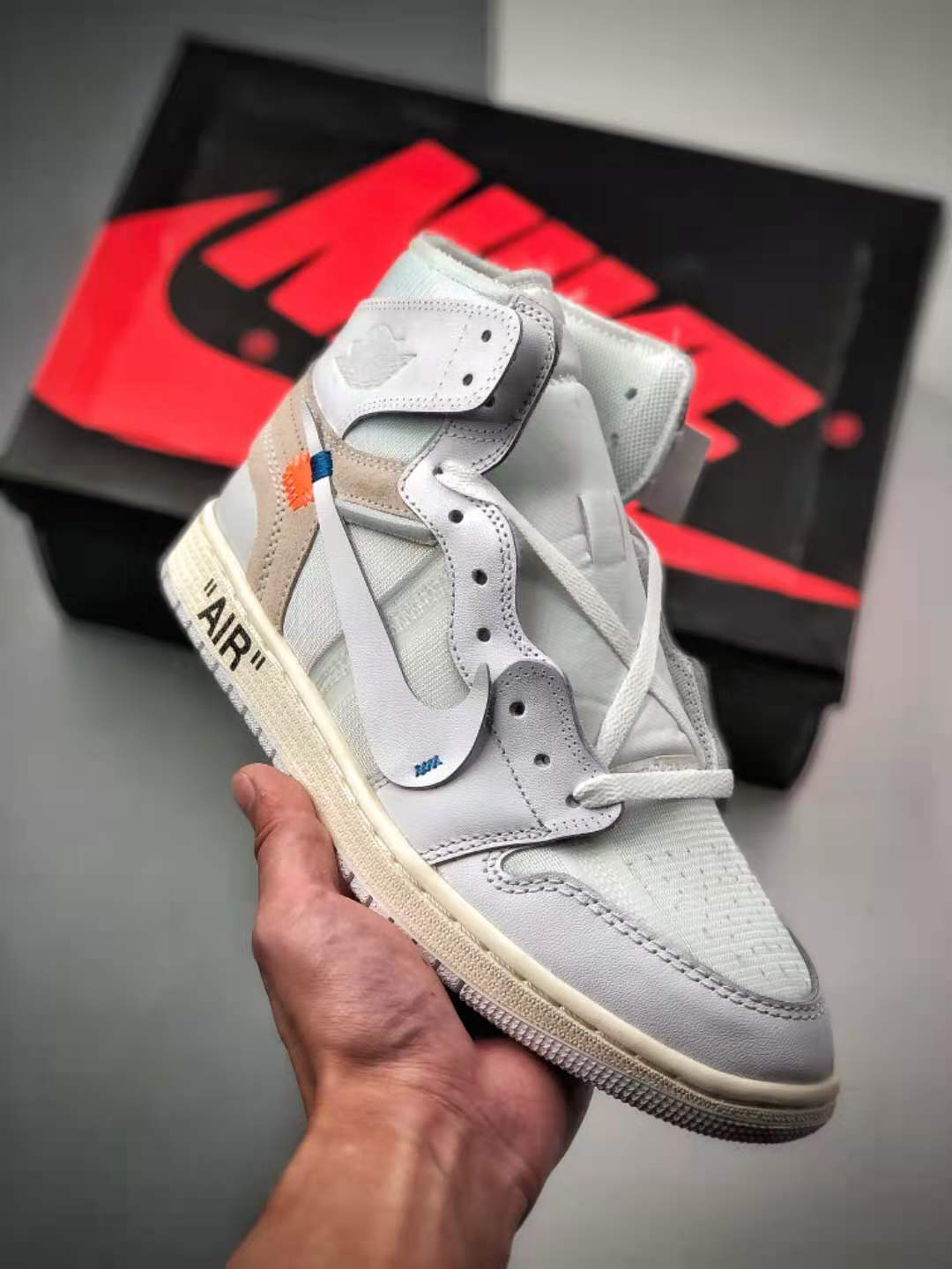 Off-White x Air Jordan 1 Retro High OG 'White' 2018 AQ0818-100 - Page 7