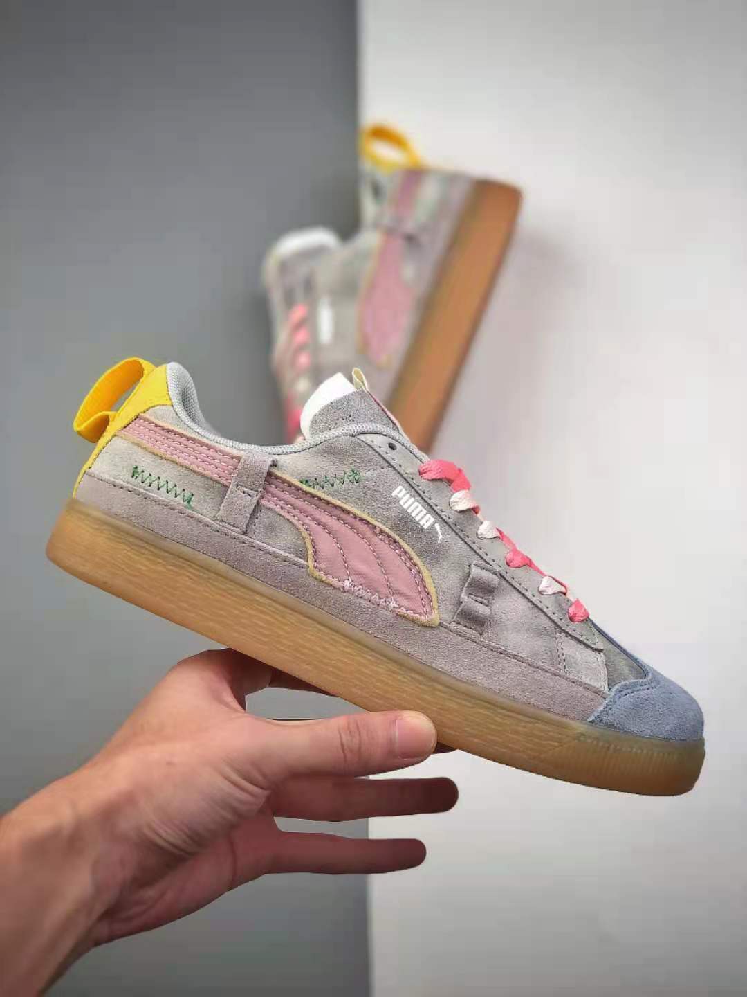 PUMA KidSuper Studios x Suede Vintage 'Lupine' 380513-01: Stylish and Durable Kids' Sneakers