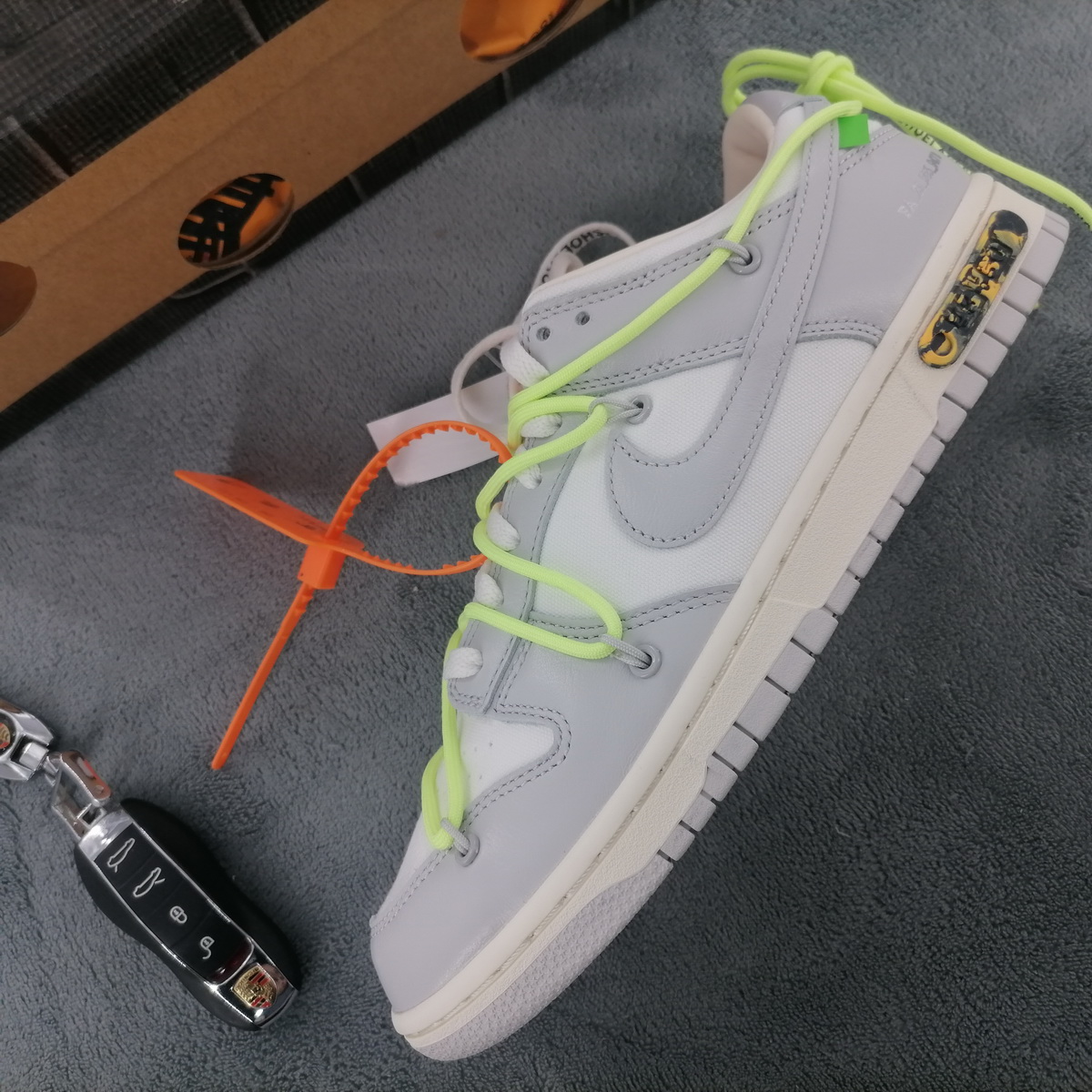 Nike Off-White X Dunk Low 'Lot 43 Of 50' DM1602-128 - Limited Edition Sneaker