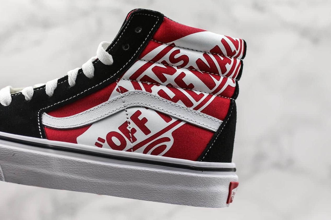 Vans SK8-HI 'Off The Wall - Heel Scab' VN0A4BV6V3T: Iconic Skateboarding Sneakers with Unique Style Vans SK8-HI 'Off The Wall - Heel Scab' VN0A4BV6V3T: Iconic Skateboarding Sneakers with Unique Style