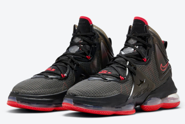 Nike LeBron 19 'Bred' Black Red DC9340-001 - Elite Performance Footwear Nike LeBron 19 'Bred' Black Red DC9340-001 - Elite Performance Footwear
