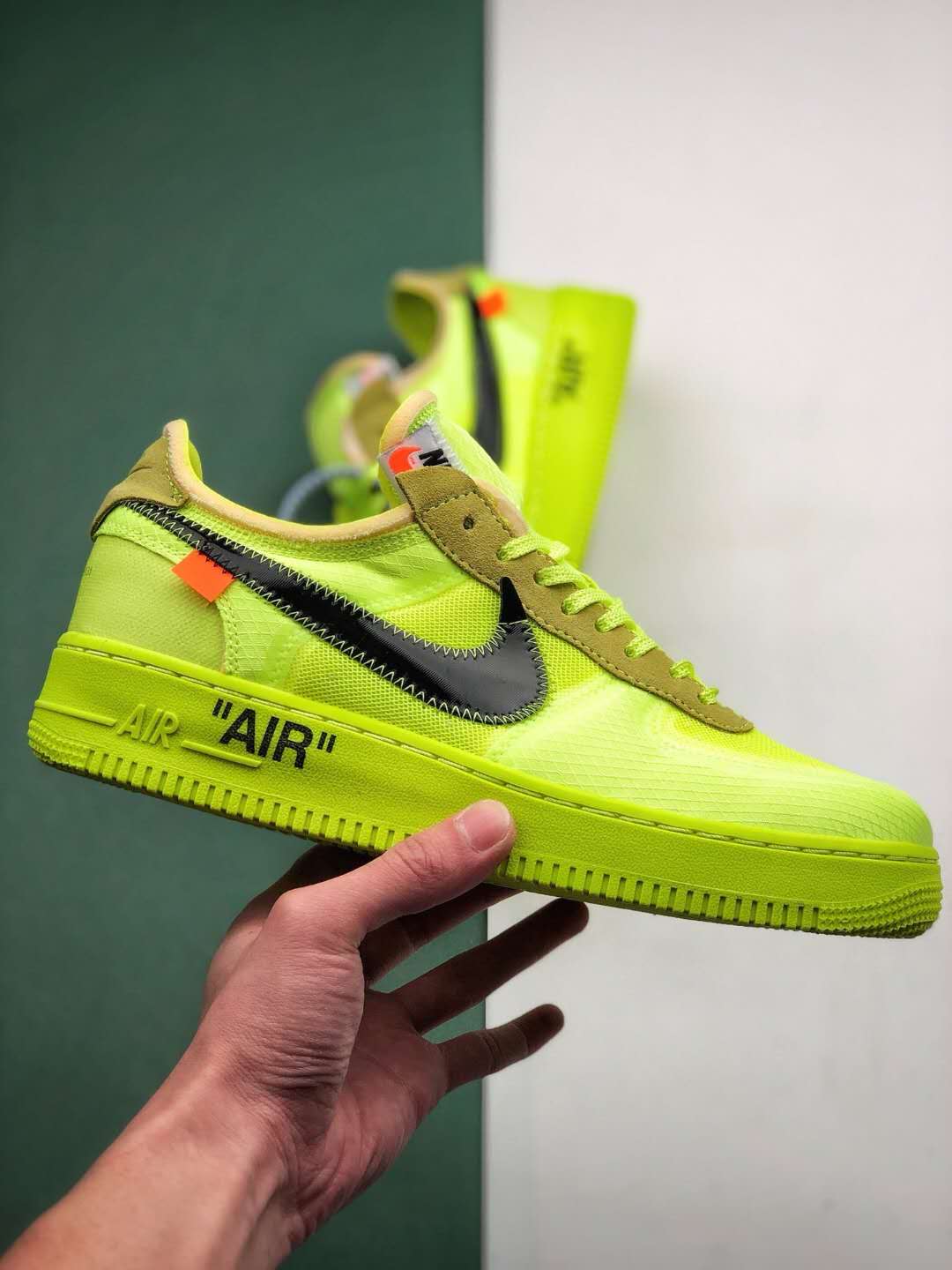 Nike Air Force 1 Low Off-White Volt AO4606-700 | Limited Edition Sneakers Nike Air Force 1 Low Off-White Volt AO4606-700 | Limited Edition Sneakers