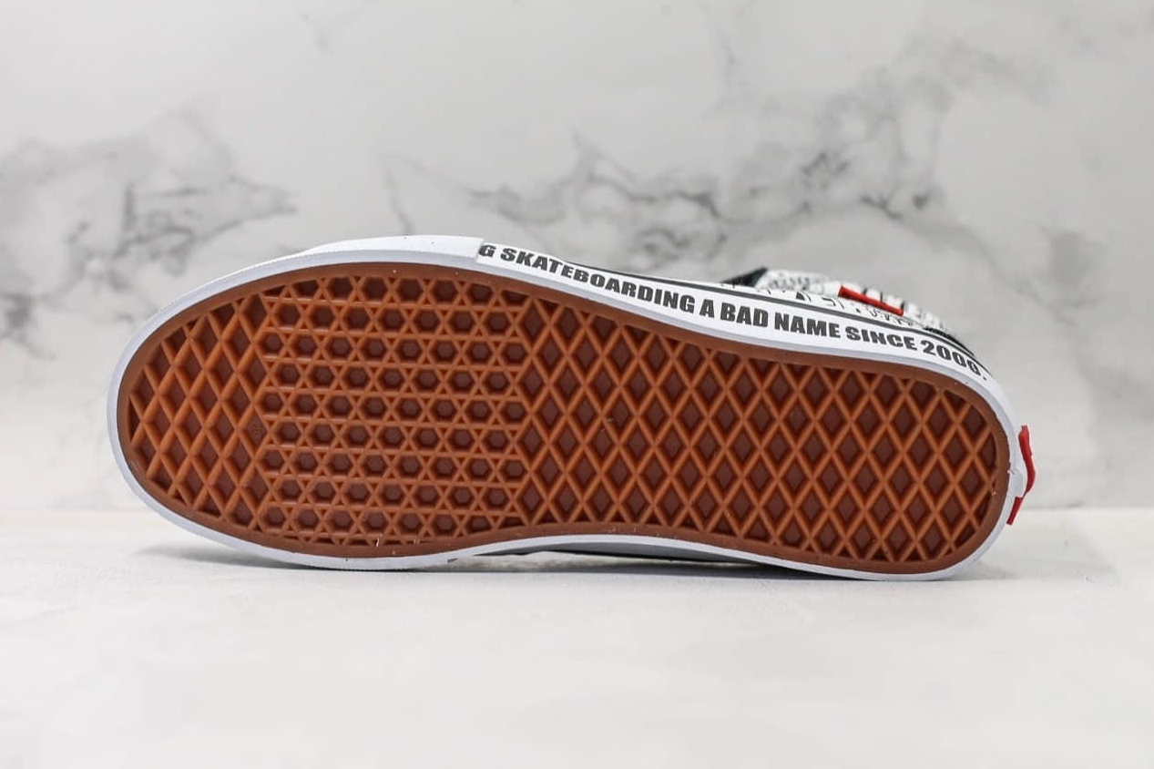 Vans Baker SK8-Hi Pro Black White VN0A45JDV0B | Premium Skate Shoes