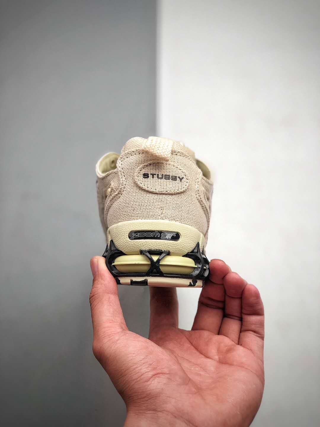 Nike Stussy x Air Zoom Spiridon Caged 2 'Fossil' CQ5486-200 - Premium Collaboration for Trendsetters Nike Stussy x Air Zoom Spiridon Caged 2 'Fossil' CQ5486-200 - Premium Collaboration for Trendsetters