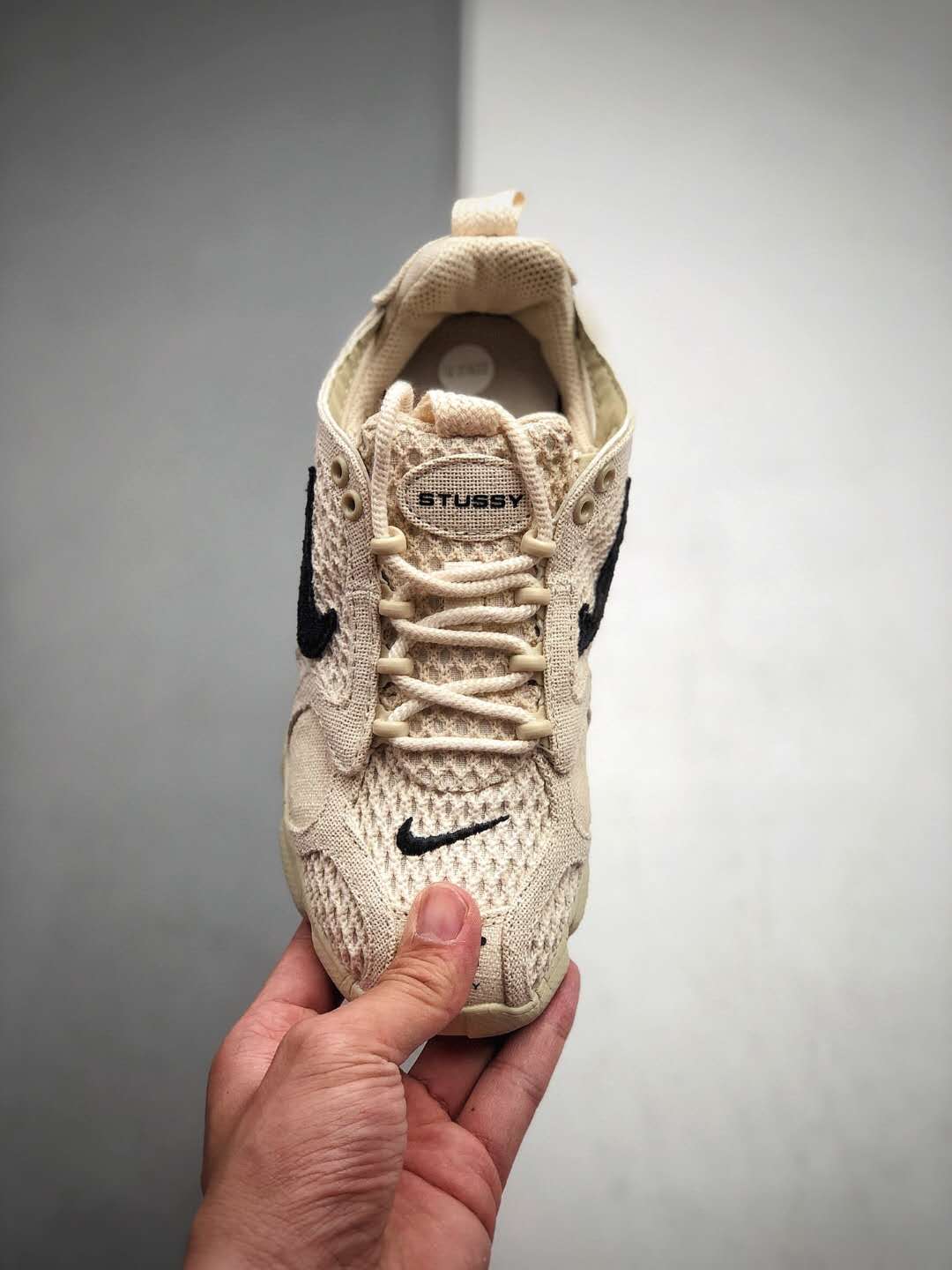 Nike Stussy x Air Zoom Spiridon Caged 2 'Fossil' CQ5486-200 - Premium Collaboration for Trendsetters Nike Stussy x Air Zoom Spiridon Caged 2 'Fossil' CQ5486-200 - Premium Collaboration for Trendsetters