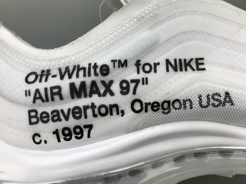 Nike OFF-WHITE X Nike Air Max 97 OG 'The Ten' AJ4585-100 – Limited Edition Collaboration Sneakers