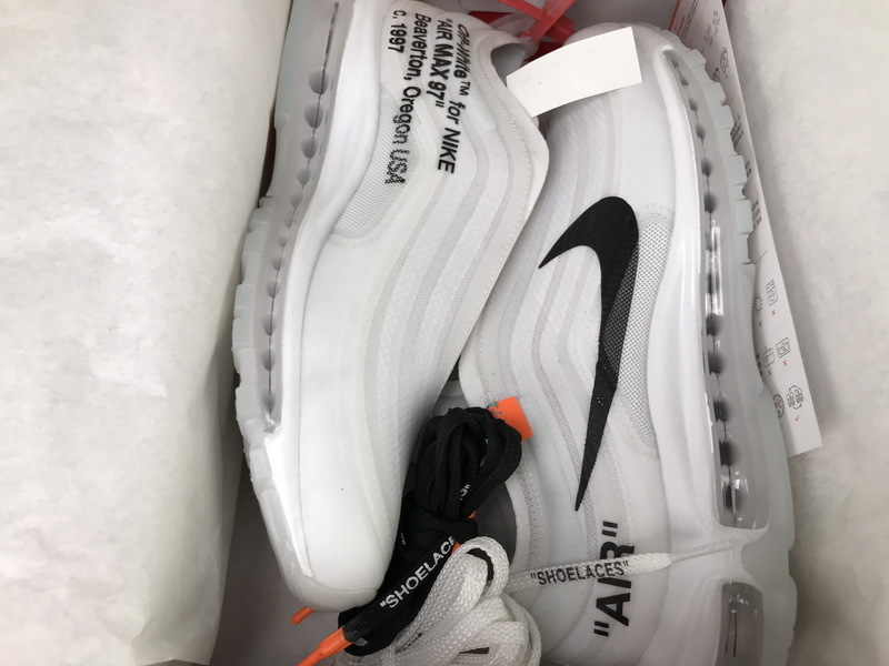 Nike OFF-WHITE X Nike Air Max 97 OG 'The Ten' AJ4585-100 – Limited Edition Collaboration Sneakers