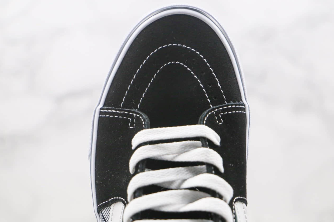 Vans SK8-Hi Black White Unisex Shoes - VN0A4U3C2C6 | Latest Collection