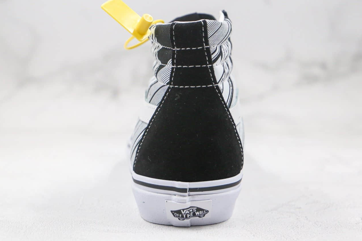 Vans SK8-Hi Black White Unisex Shoes - VN0A4U3C2C6 | Latest Collection