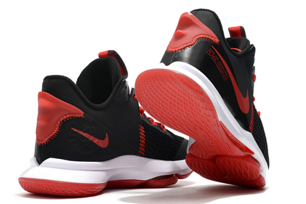 Nike LeBron Witness 5 'Bred' Black/Varsity Red-White - Stylish & Performance-Driven Basketball Shoes