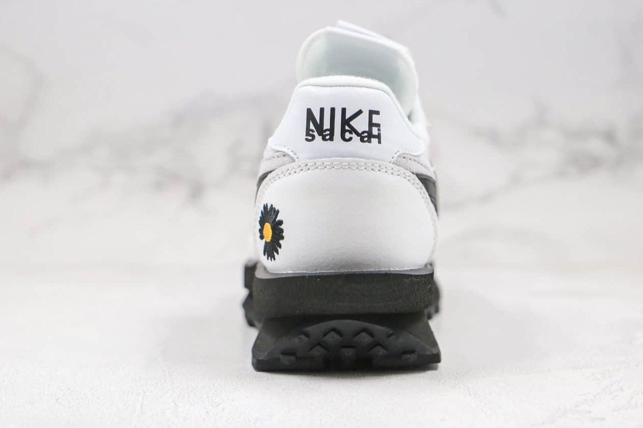 Sacai x Nike LVD Waffle Daybreak White Black Grey BV3692-100 - Premium Collaboration Sneakers