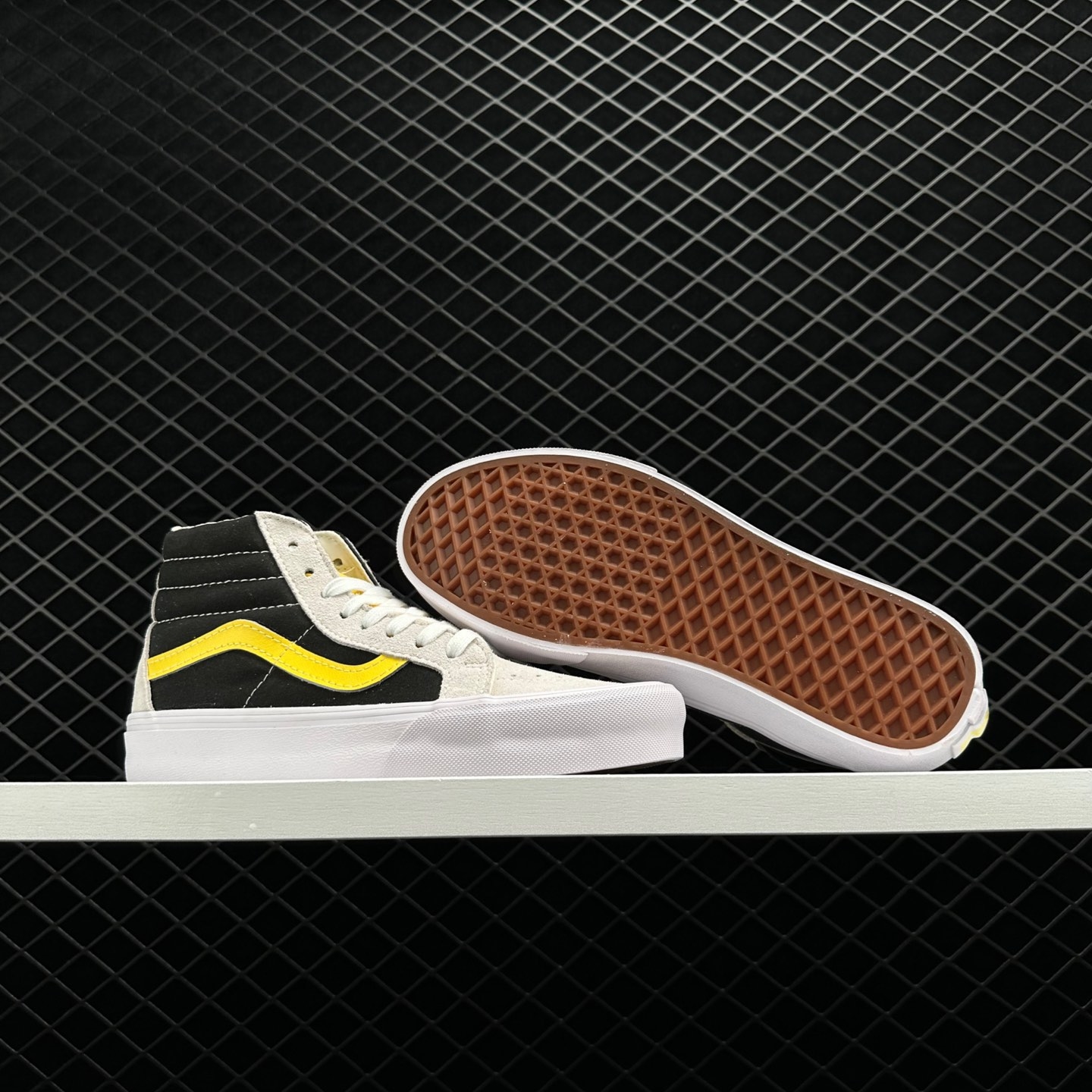 Vans SK8-HI Reissue VLT LX White Black Sneakers - Shop Now!