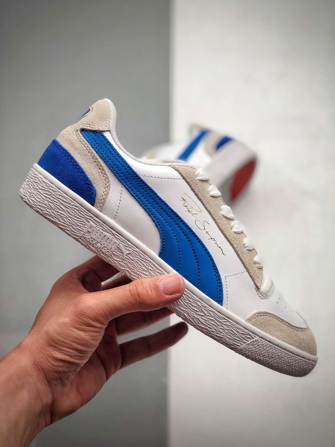 Puma Ralph Sampson Low Vintage - White Dazzling Blue | 371767-01