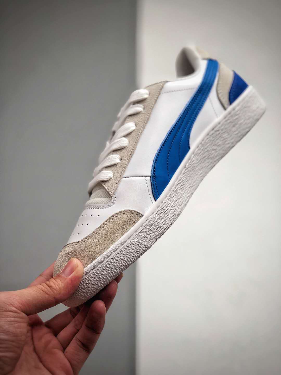 Puma Ralph Sampson Low Vintage - White Dazzling Blue | 371767-01