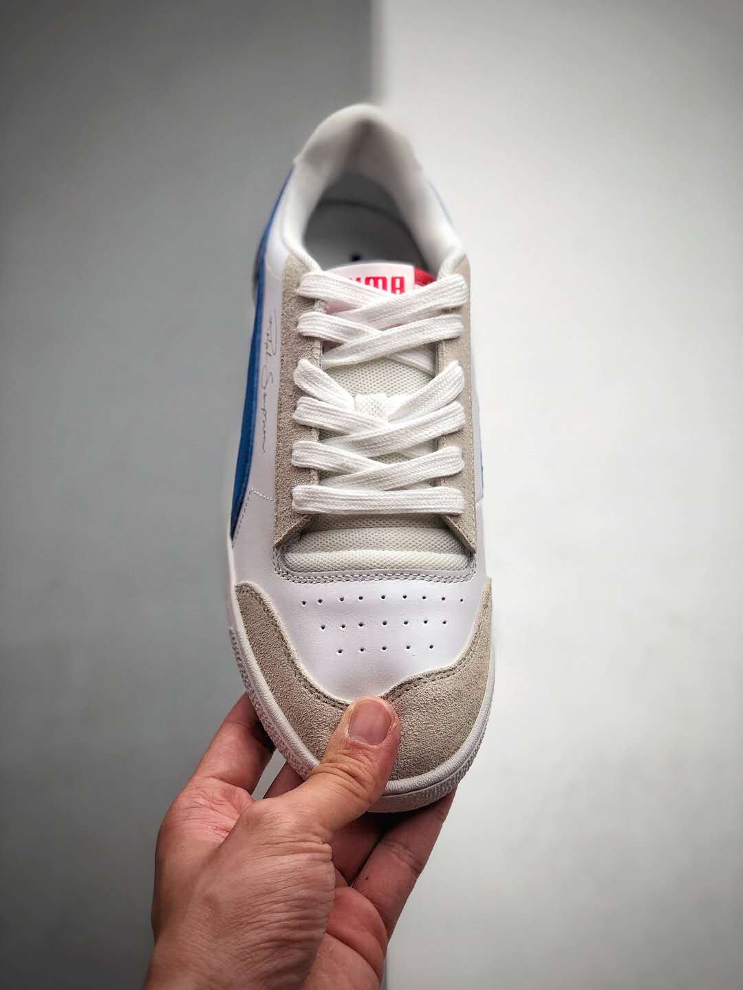 Puma Ralph Sampson Low Vintage - White Dazzling Blue | 371767-01
