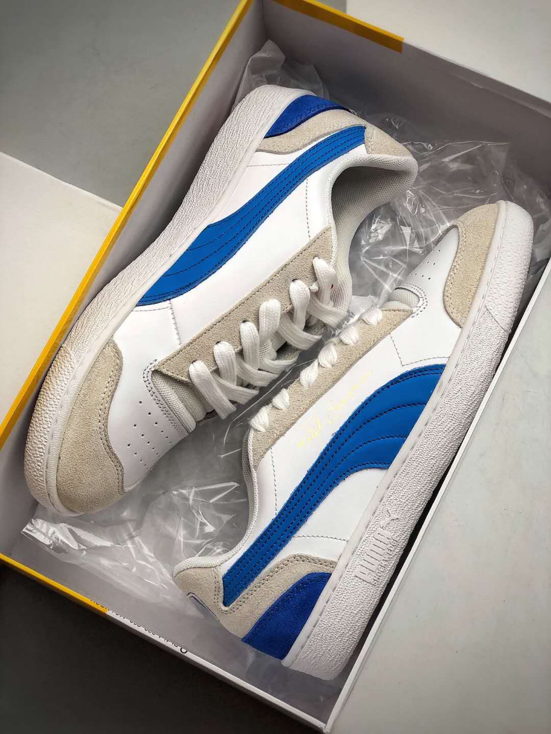 Puma Ralph Sampson Low Vintage - White Dazzling Blue | 371767-01