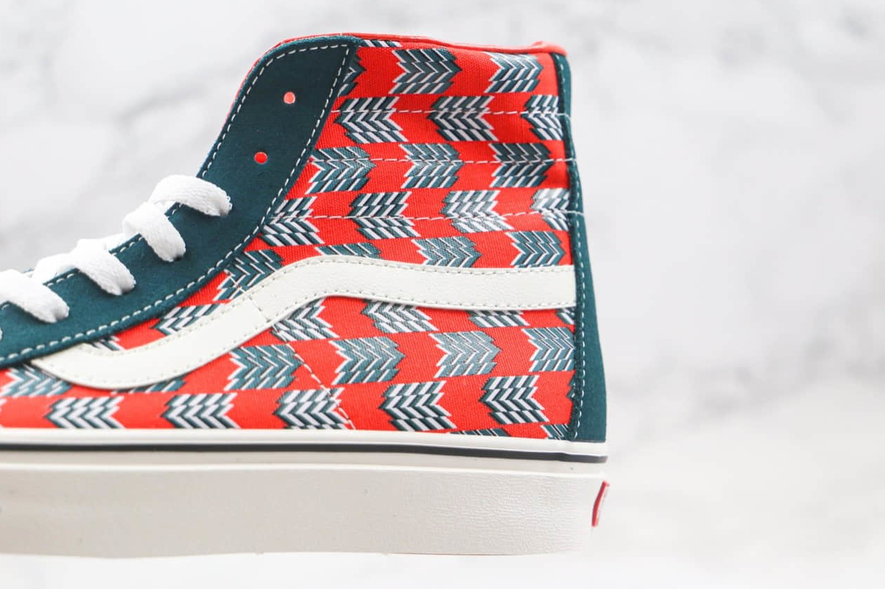 Vans Mod Checkerboard SK8-Hi 138 Decon Sf 'Red Blue' VN0A3MV122N - Stylish and Classic Checkerboard Design Vans Mod Checkerboard SK8-Hi 138 Decon Sf 'Red Blue' VN0A3MV122N - Stylish and Classic Checkerboard Design