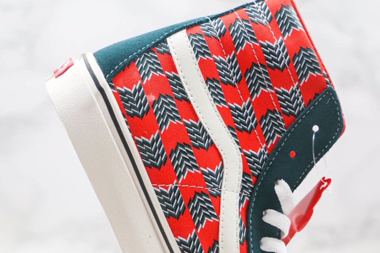 Vans Mod Checkerboard SK8-Hi 138 Decon Sf 'Red Blue' VN0A3MV122N - Stylish and Classic Checkerboard Design Vans Mod Checkerboard SK8-Hi 138 Decon Sf 'Red Blue' VN0A3MV122N - Stylish and Classic Checkerboard Design