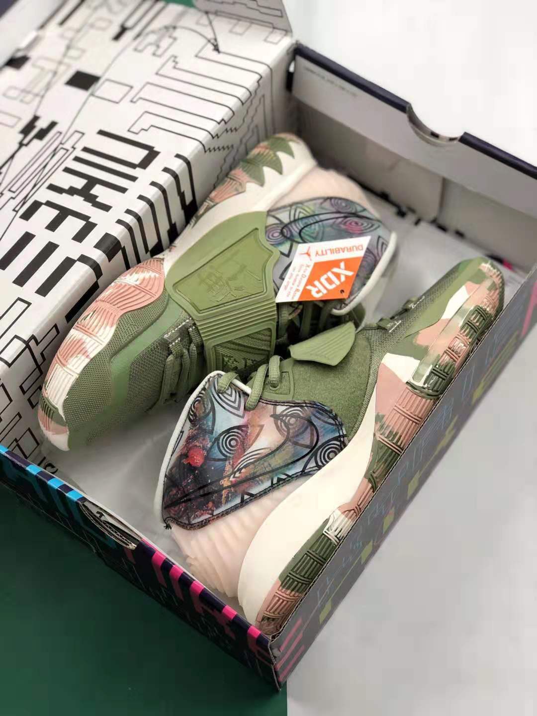 Nike Kyrie 6 Pre Heat Shanghai Multicolor CQ7634-303 - Shop Now for the Ultimate Basketball Performance.