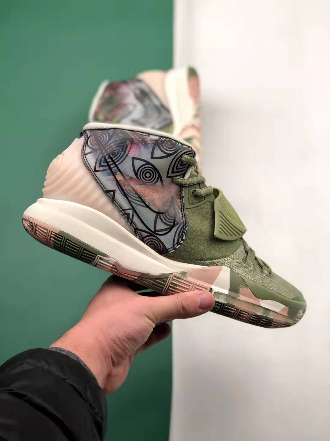 Nike Kyrie 6 Pre Heat Shanghai Multicolor CQ7634-303 - Shop Now for the Ultimate Basketball Performance.