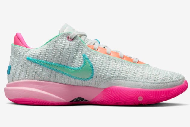 Nike LeBron 20 'Barely Green' - Premium Sneakers in Vibrant Shades