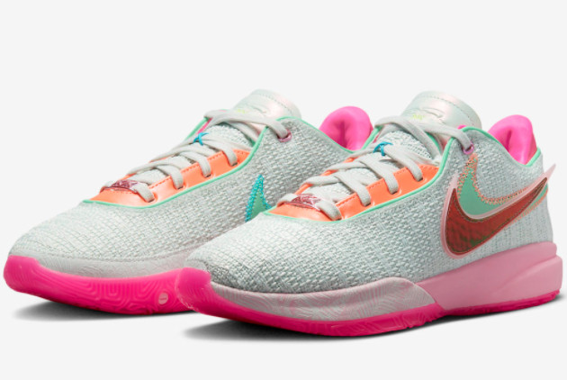 Nike LeBron 20 'Barely Green' - Premium Sneakers in Vibrant Shades