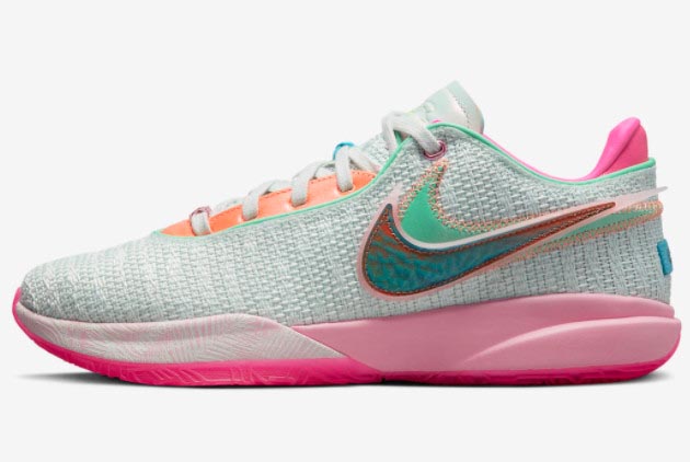 Nike LeBron 20 'Barely Green' - Premium Sneakers in Vibrant Shades