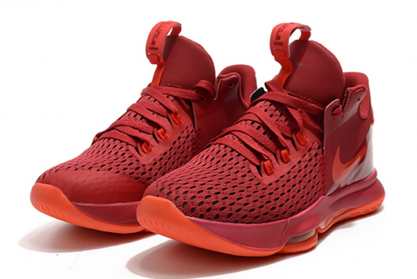 Nike LeBron Witness 5 University Red | Unbeatable Performance & Style