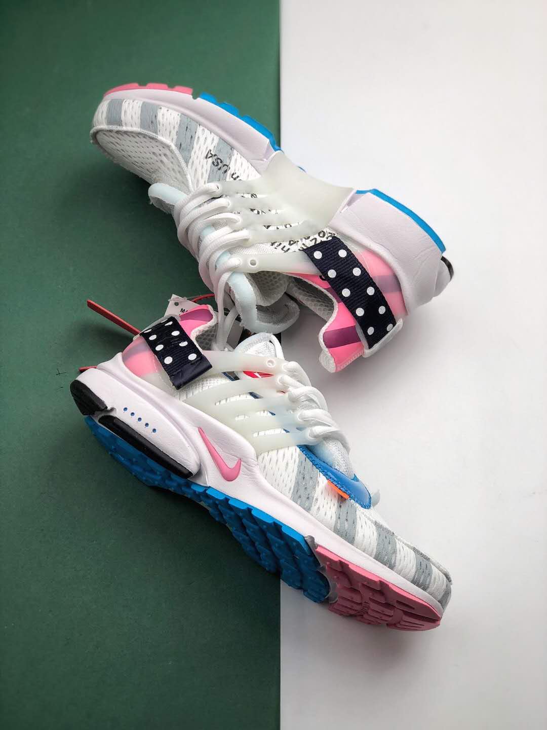 Parra x Off White x Nike Air Presto 2 White Multi Color AA3830-140 - Limited Edition Sneaker Parra x Off White x Nike Air Presto 2 White Multi Color AA3830-140 - Limited Edition Sneaker